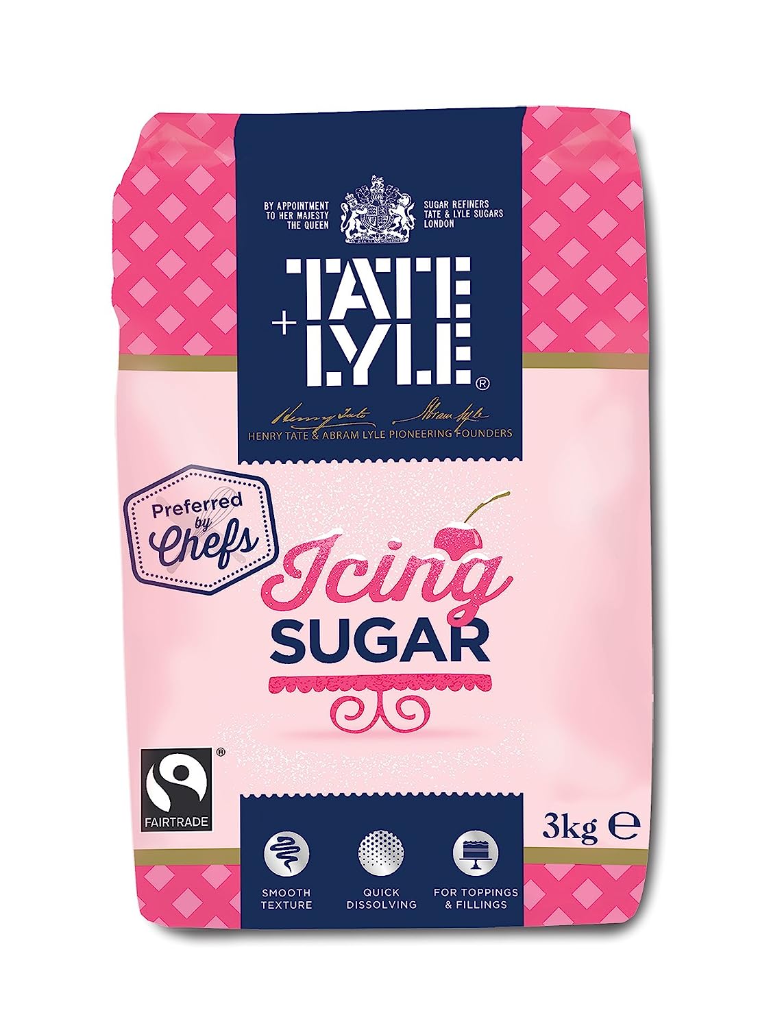 Tate & Lyle's Tate And Lyle Fairtrade Icing Sugar 3 Kg