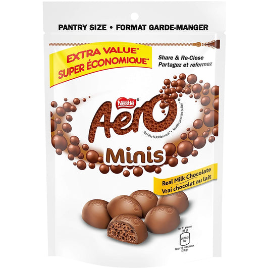 Nestle Aero Milk Chocolate Minis Pouch, 800g/1.7lbs. {Imported from Canada}