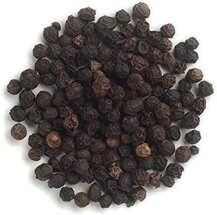 Frontier Co-op Peppercorns, Black Whole, Certified Organic, Fair Trade Certified, Kosher | 1 lb. Bulk Bag | Piper nigrum L.