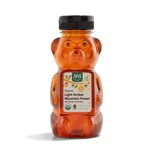 365 by Whole Foods Market, Organic Light Amber Mountain Forest Honey, 12 Ounce