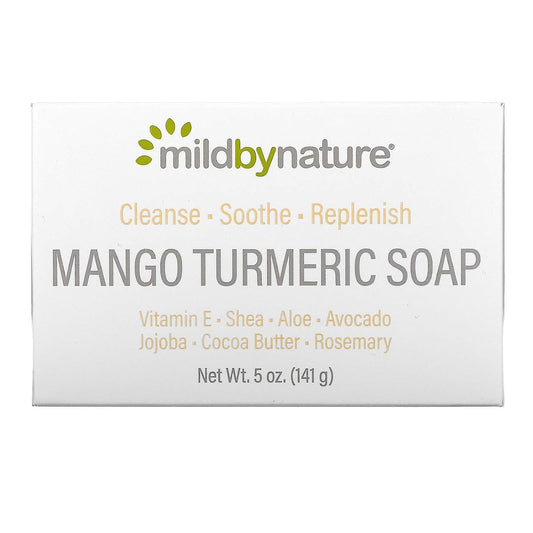 Mild By Nature Mango Turmeric Bar Soap, 5 oz (141 g)