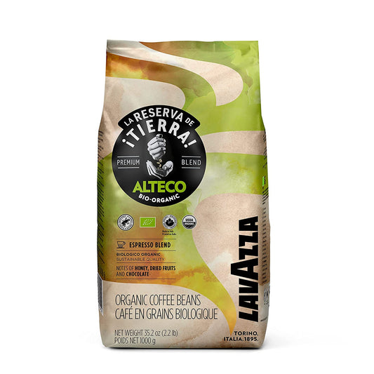 Lavazza Alteco Organic Premium Blend, Whole Bean Coffee, 2lb