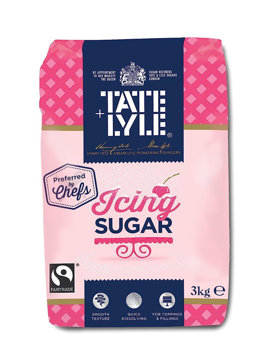 Tate & Lyle's Tate And Lyle Fairtrade Icing Sugar 3 Kg