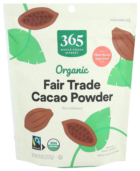 365 by Whole Foods Market, Cacao Powder Organic, 8 Ounce