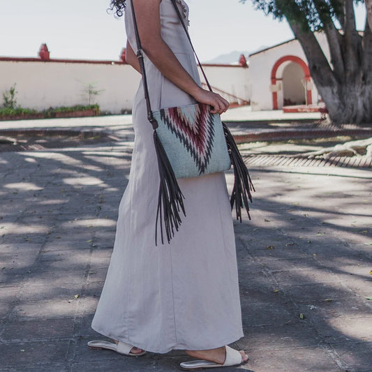 Brisas Wool Fringe Bag